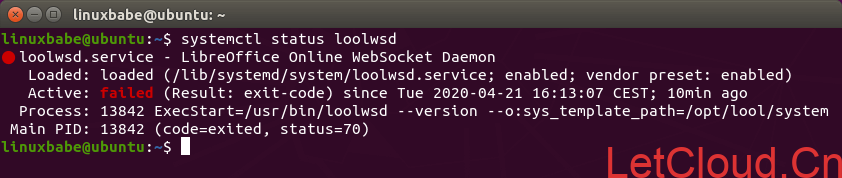 LibreOffice Online WebSocket Daemon